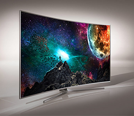 Samsung SUHD TV จอโค้งไซส์ใหญ่ ภาพคมชัดสมจริง