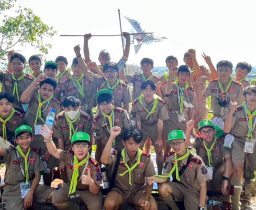ลูกเสือสามัญรุ่นใหญ่โรงเรียนเซนต์ดอมินิก ร่วมงานชุมนุมลูกเสือรัตนโกสินทร์ ครั้งที่ 10