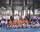 นักเรียนโรงเรียนเซนต์ดอมินิกชมการแข่งขันกีฬาเซปักตะกร้อหญิงทีมชาติไทย