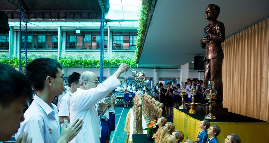 พิธีรับพระรูปนักบุญดอมินิก ซาวีโอ
