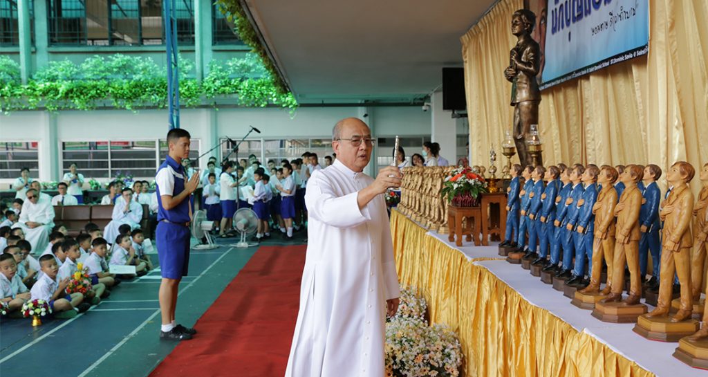 พิธีรับพระรูปนักบุญดอมินิก ซาวีโอ