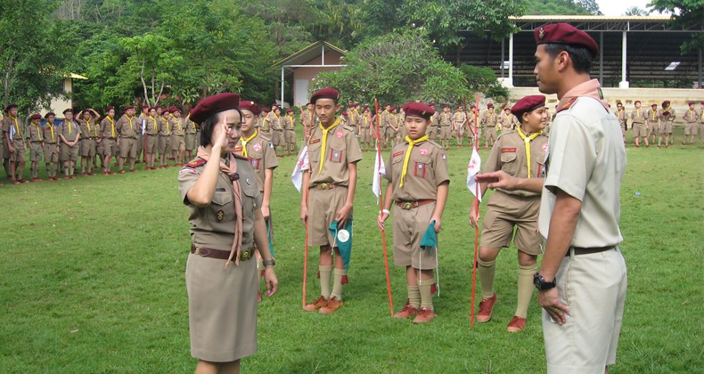ลูกเสือ ม.1 เข้าค่ายพักแรม