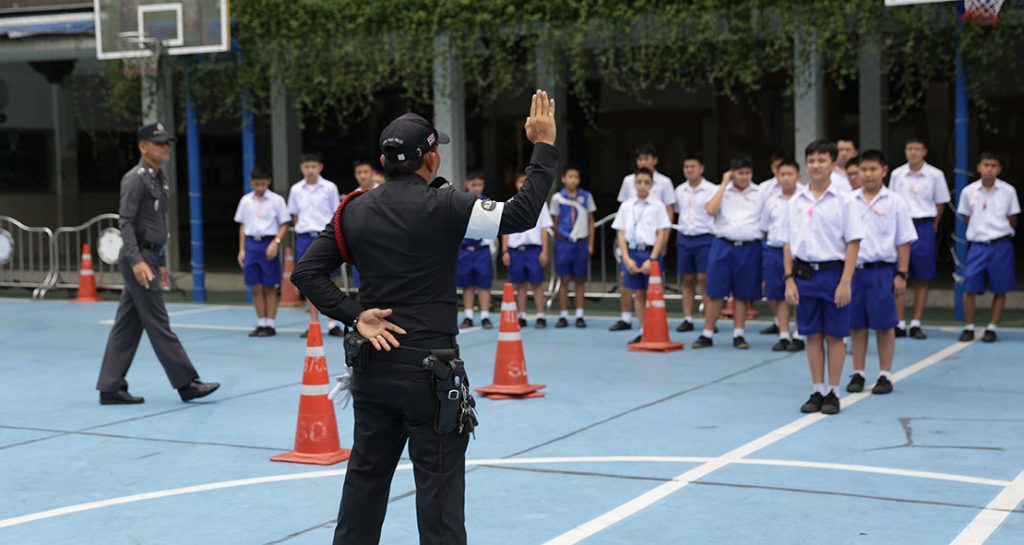 อบรมลูกเสือจราจร