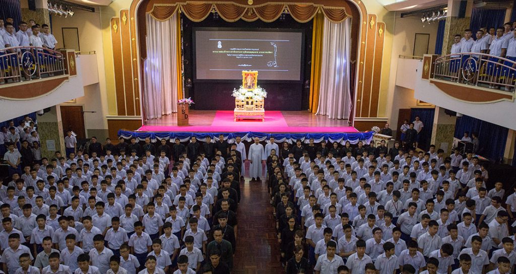 วจนพิธีกรรมและอธิษฐานภาวนาถวายเป็นพระราชกุศล แด่ในหลวงรัชกาลที่ 9