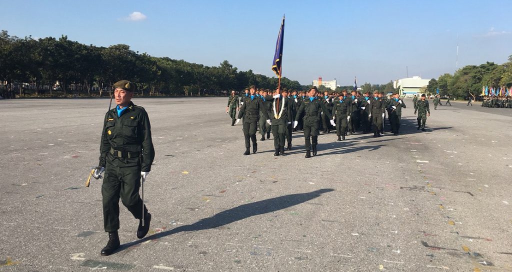 รองชนะเลิศอันดับ 1 การสวนสนาม