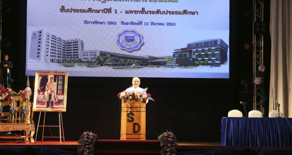 ปฐมนิเทศนักเรียน-รับผลสอบ