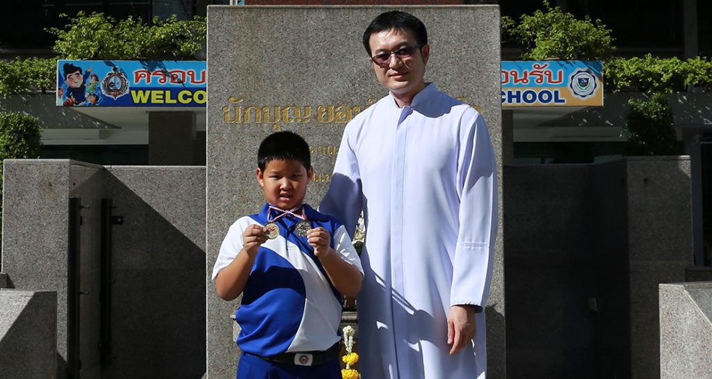 เหรียญทองว่ายน้ำ ป.1