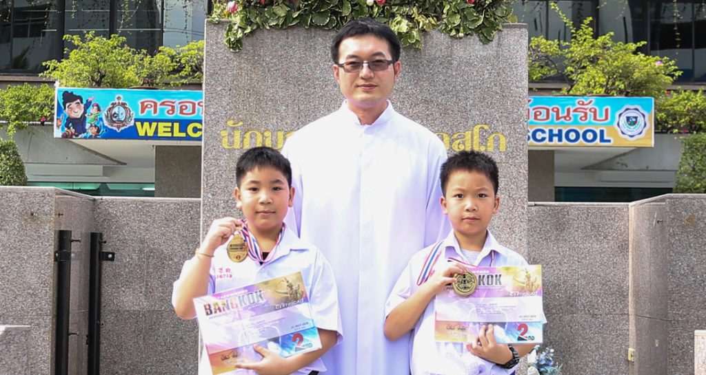 2 พี่น้องแชมป์เทควันโด