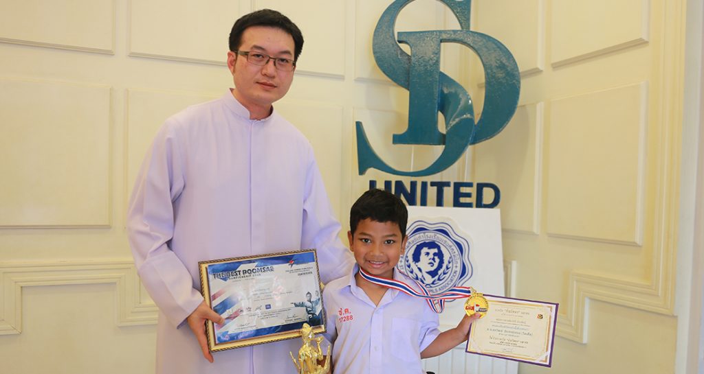 เยาวชนต้นแบบ รองแชมป์เทควันโด