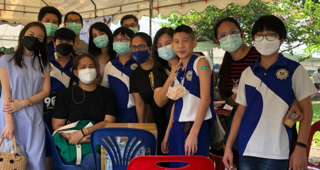 ฉีดวัคซีนซิโนฟาร์มเข็มที่ 2