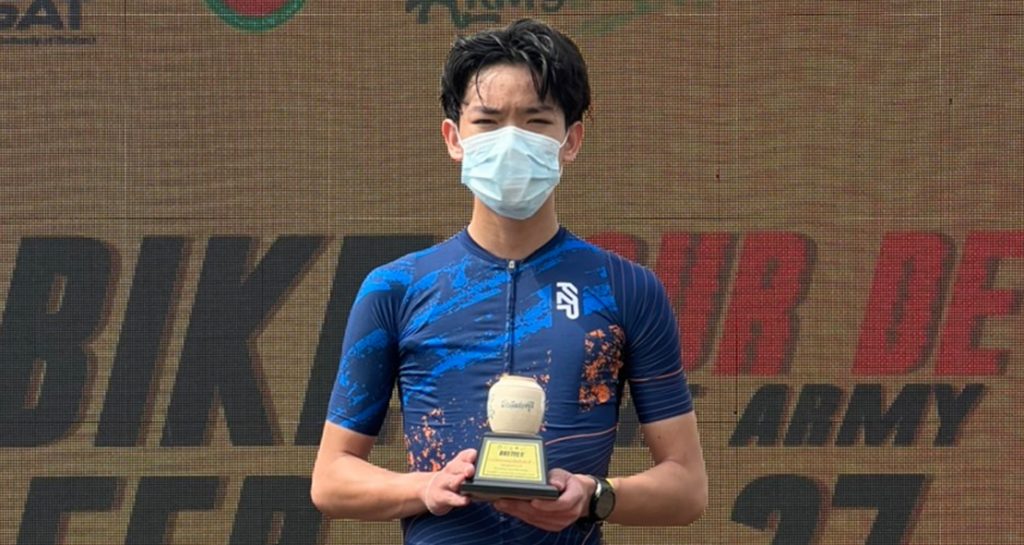 รองชนะเลิศการแข่งขัน BIKE TOUR DE THE ARMY 2022