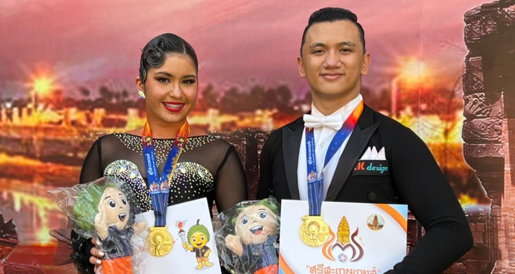 แชมป์ 2 เหรียญทองลีลาศ กีฬาแห่งชาติ ครั้งที่ 47