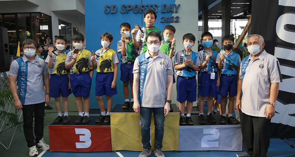 การแข่งขันกีฬาภายใน ประจำปีการศึกษา 2565 “Laudato Si’  การดูแลรักษาโลก บ้านที่เราอยู่อาศัย”