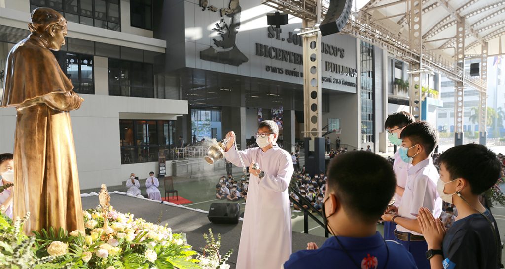 พิธีตรีวารเตรียมฉลองนักบุญยอห์น บอสโก วันที่สาม