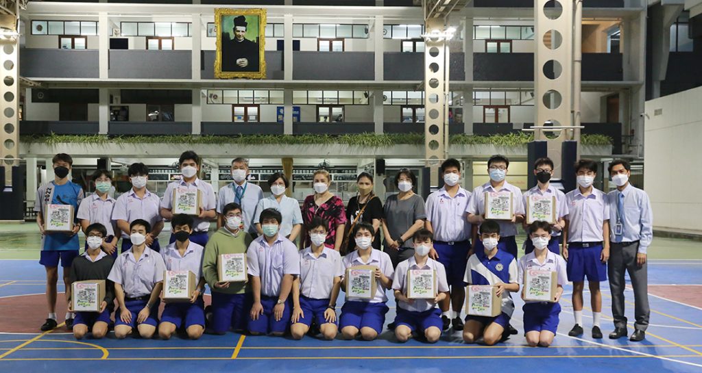 โรงเรียนเซนต์ดอมินิกเป็นหน่วยรับบริจาคช่วยเหลือผู้ประสบภัยที่ประเทศตุรเคียและซีเรีย