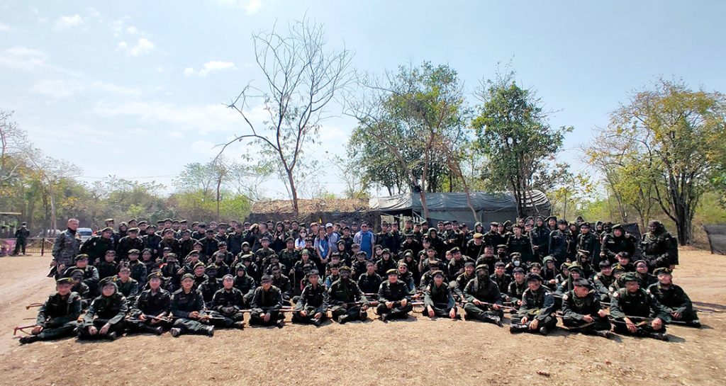 เยี่ยมชมการฝึก-ให้กำลังใจนักศึกษาวิชาทหารชั้นปีที่ 3