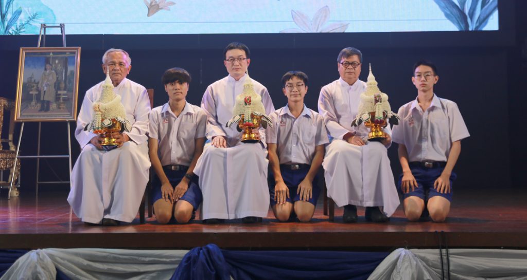 พิธีไหว้ครู พิธีแต่งตั้งประธานและคณะกรรมการนักเรียน ประจำปีการศึกษา 2566