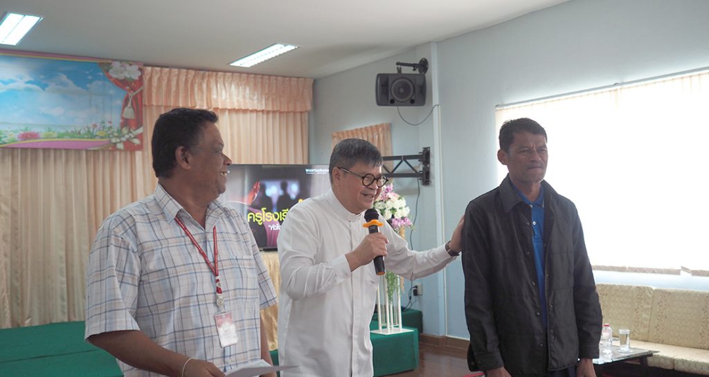 อบรมฟื้นฟูจิตใจคณะครูโรงเรียนวันทามารีอา