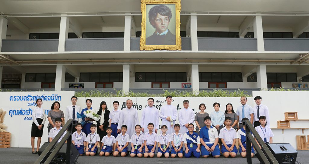เจ้าคณะนักบวชซาเลเซียนแขวงประเทศไทย เยี่ยมโรงเรียนเซนต์ดอมินิก