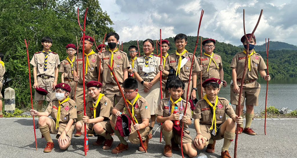 ลูกเสือ ม.1 เข้าค่ายพักแรม