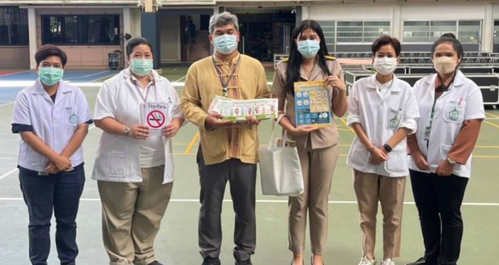โรงอาหารโรงเรียนเซนต์ดอมินิกได้มาตรฐานระดับดีเลิศ