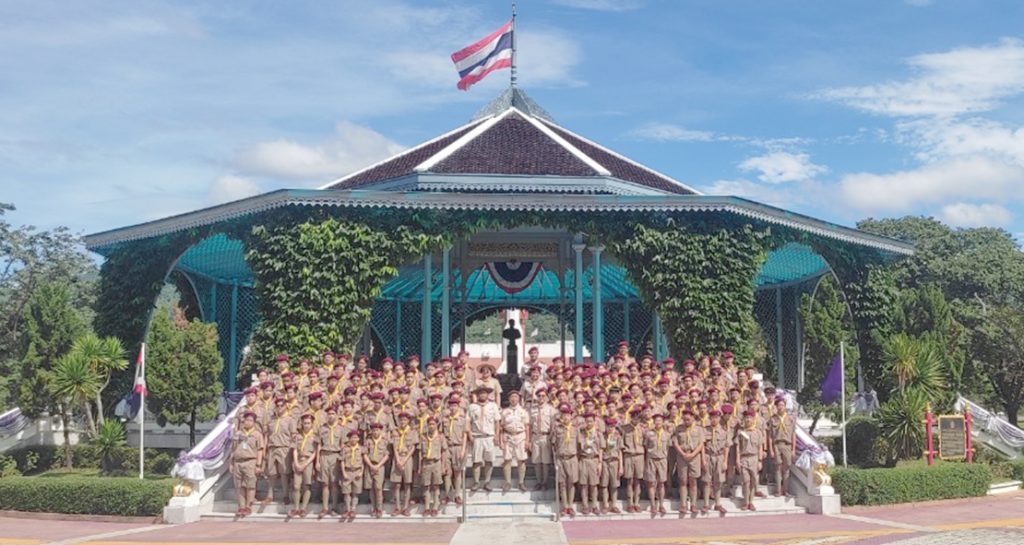 ลูกเสือ ม.2 เข้าค่ายพักแรม