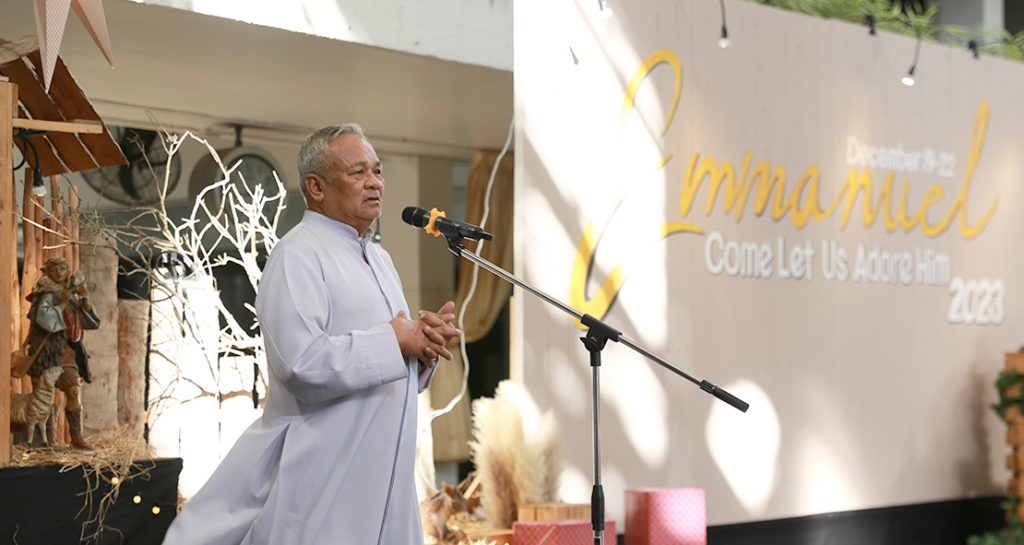 พิธีตรีวารเตรียมสมโภชพระคริสตสมภพวันที่สอง “LOVE”
