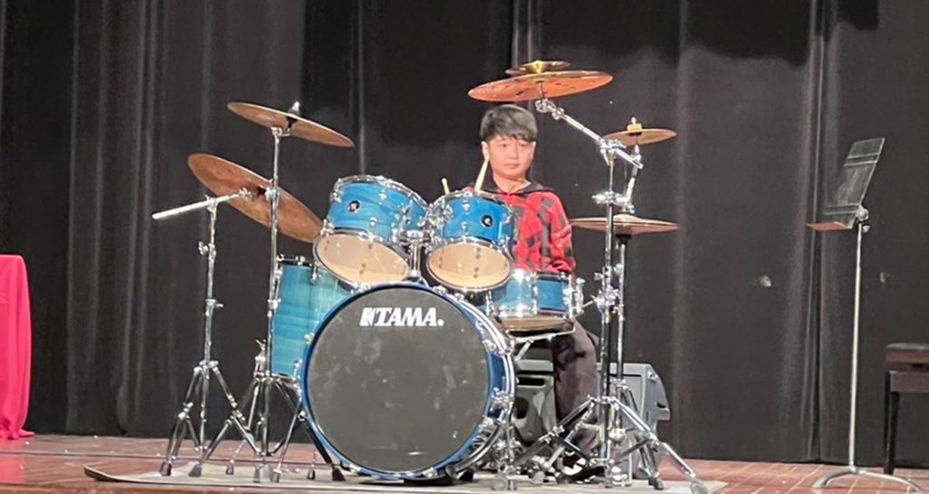 เหรียญเงิน JAZZ DRUM SOLO