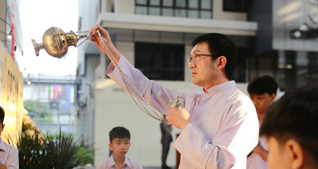 พิธีตรีวารเตรียมฉลองนักบุญยอห์น บอสโก วันที่สอง