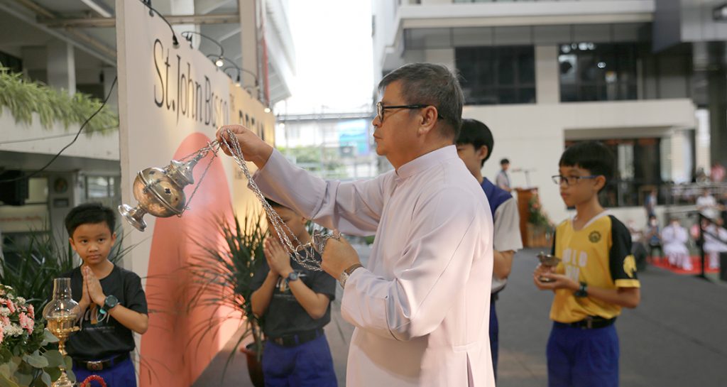 พิธีตรีวารเตรียมฉลองนักบุญยอห์น บอสโก วันที่สาม