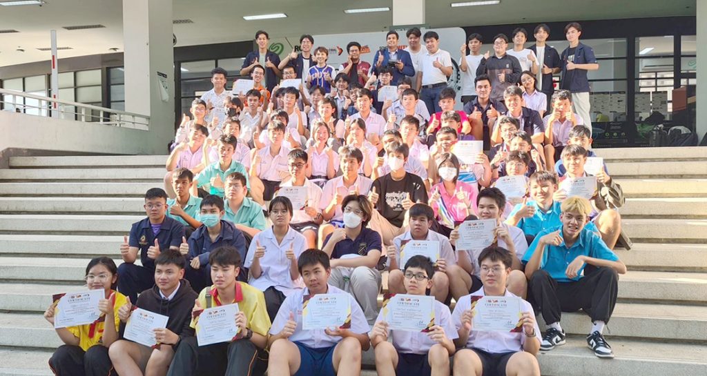 อบรมเครือข่ายนักเรียนด้านหุ่นยนต์และปัญญาประดิษฐ์
