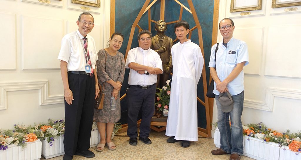 ต้อนรับสมาชิกซาเลเซียนจากสาธารณรัฐแห่งสหภาพเมียนมา