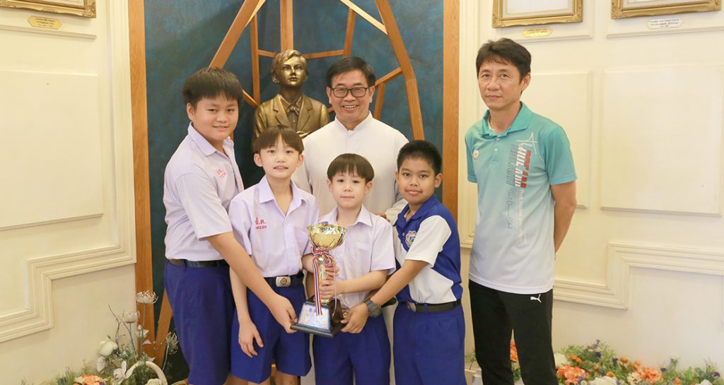ชนะเลิศบาส 3X3 รุ่นไม่เกิน 10 ปี