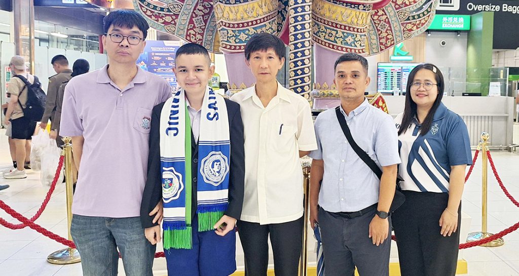 ร่วมส่งกำลังใจ “สรณิจ” ผู้แทนนักเรียนไทย แข่งขันคณิตศาสตร์นานาชาติ IMC : WYMIC 2024