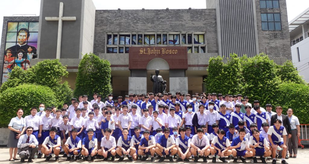 ม.3 ดูงานวิทยาลัยเทคโนโลยีดอนบอสโกและแนะแนวการศึกษาสายอาชีพ