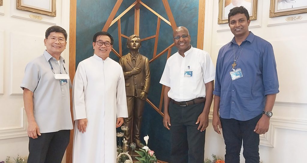 ฝ่ายงานธรรมทูตซาเลเซียนระดับโลกเยี่ยมชมโรงเรียนเซนต์ดอมินิก