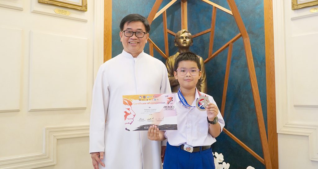 เหรียญเงินเทควันโด