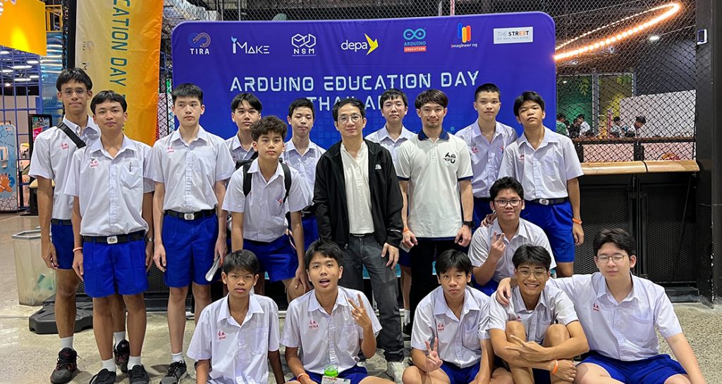 ม.4 แผนวิศวกรรมศาสตร์ฯ ร่วมกิจกรรม Arduino Education Day Thailand 2024