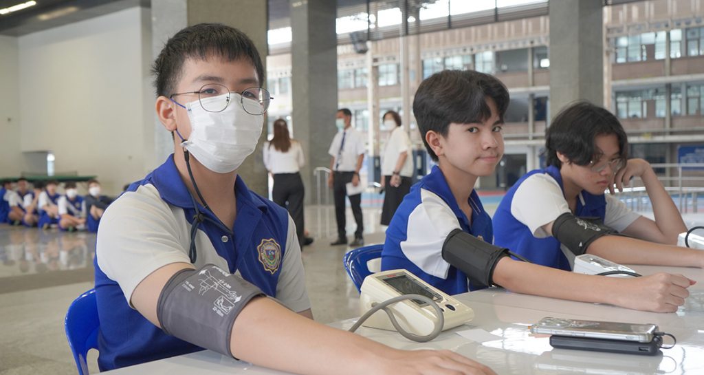 ตรวจสุขภาพ ม.4 เพื่อสมัครนักศึกษาวิชาทหาร