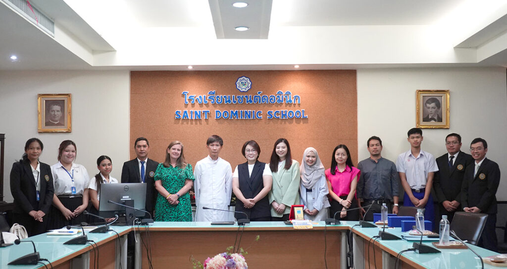 โรงเรียนเซนต์ดอมินิก ลงนามความร่วมมือ MOU กับ City College Plymouth ประเทศอังกฤษ