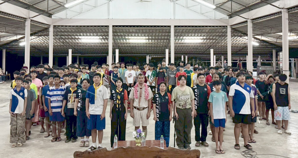 ลูกเสือ ม.2 เข้าค่ายพักแรม ปีการศึกษา 2568