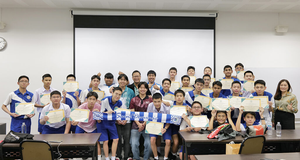 ม.4-6 ร่วมกิจกรรม SD Guide Went Go!! ณ ภาควิชาวิศวกรรมเครื่องกล มหาวิทยาลัยเกษตรศาสตร์