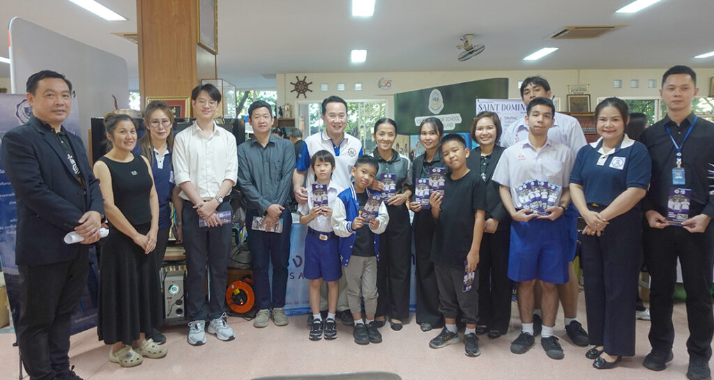 ออกบูธแนะแนวการศึกษาต่อ และประชาสัมพันธ์การรับสมัครนักเรียน