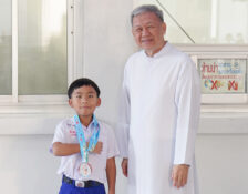 เหรียญเงินว่ายน้ำ