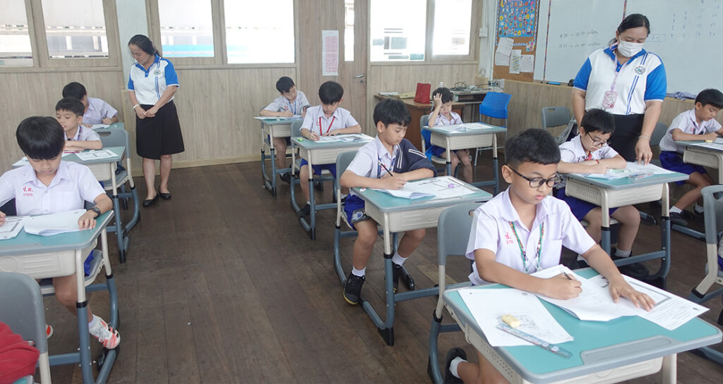 ป.3 สอบประเมินคุณภาพผู้เรียนระดับชาติ NT