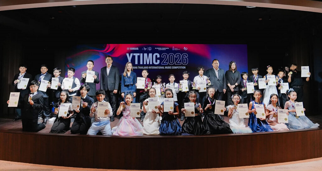 เหรียญทอง Yamaha Thailand International Music Competition 2026