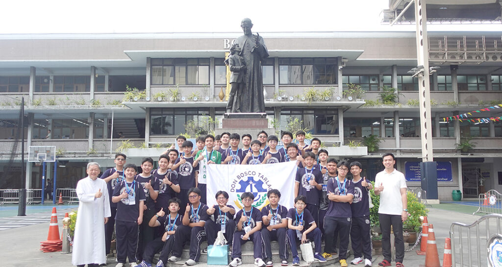 โรงเรียนเซนต์ดอมินิกต้อนรับคณะครูและนักเรียน Don Bosco Tarlac และ Don Bosco Canlubang ฟิลิปปินส์