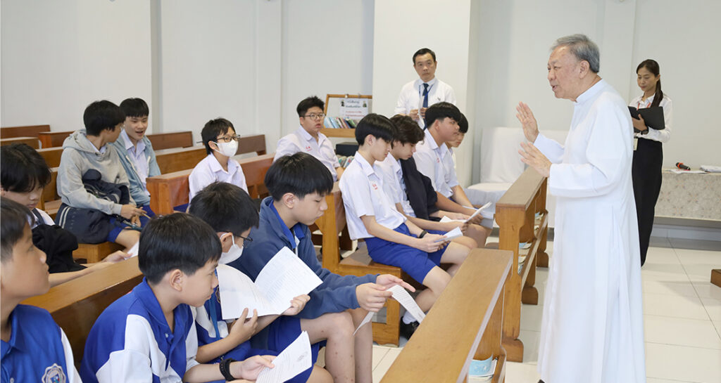 ประชุมนักเรียนคาทอลิก ป.1-ม.6  ปีการศึกษา 2569