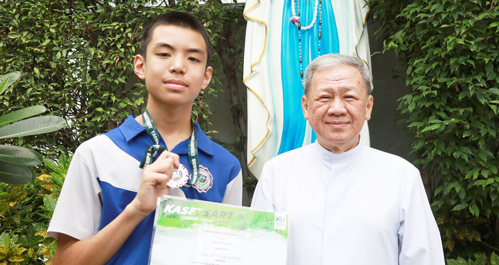 เหรียญทองแดง Kasetsart Taekwondo Championship 2026
