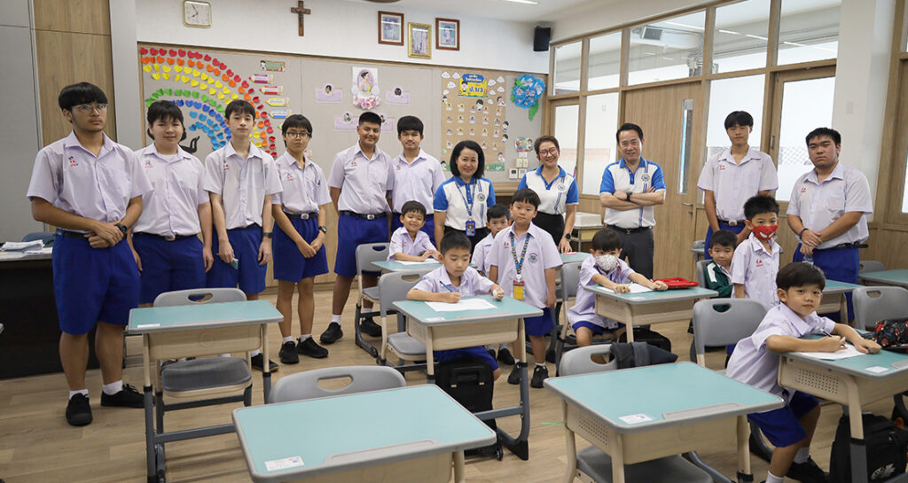 กลุ่มสาระฯ ภาษาไทย จัดโครงการ “พี่พาน้องอ่าน” เปิดโอกาสแห่งการเรียนรู้